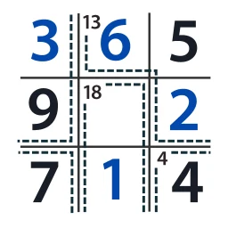 Symbol von Killer Sudoku